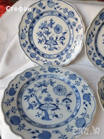 Порцеланови чинии, снимка 2 - Антикварни и старинни предмети - 54267549
