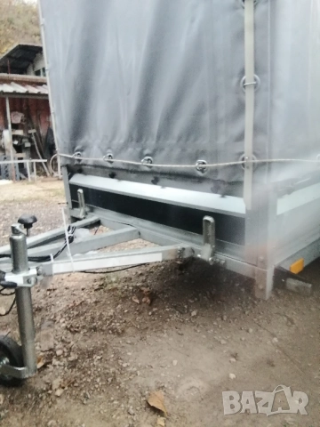 Ремарке KLABO -купено ново от КАМПЕР БГ със скъсан теглич , снимка 13 - Ремаркета - 52310899