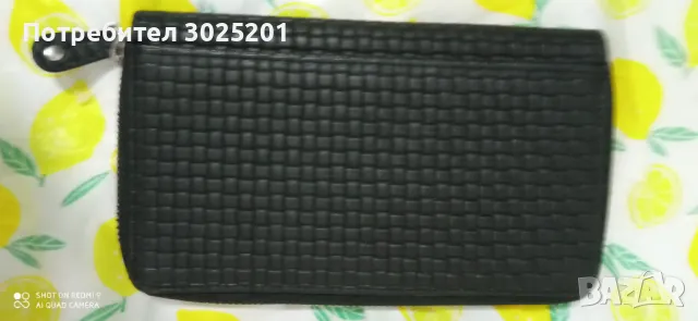 Дамски Портфейл Черен, снимка 3 - Портфейли, портмонета - 47804422