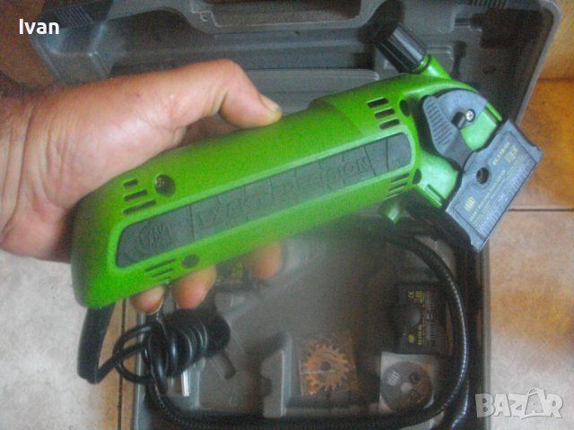 350W/ф50,8мм-Роторайзер-Ел.Мини Ръчен Циркуляр 1 Ръка-Пълен Комплект-3 Диска/Гъвкав Вал Рамо-EXAKT, снимка 10 - Други инструменти - 42791090