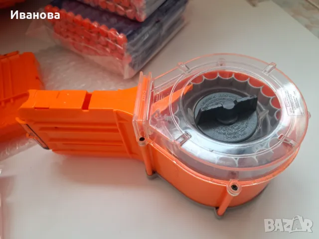 Бластер с батерии  : Nerf Gun N-Strike Elite Hail Fire, снимка 16 - Други - 49517743