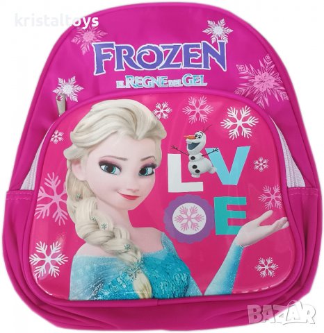 Раница за детска градина с картинка - Фрозен Frozen, снимка 1