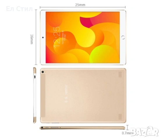 Разкошен 4G таблет с 10.1 инчов екран с висока резолюция и 32 GB твърд диск SAM11B, снимка 4 - Таблети - 53879660