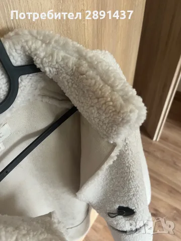 Палто next S,слонова кост ,off white, снимка 5 - Палта, манта - 55874783