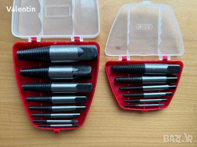 Комплект екстрактори за счупени глави