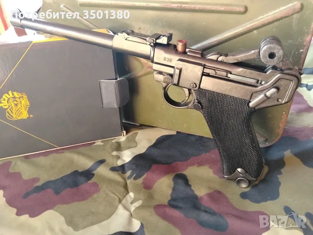 Пистолет LUGER P08 , снимка 6 - Антикварни и старинни предмети - 56112585