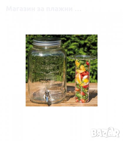 БУРКАН ЗА НАПИТКИ, ДИСПЕНСЪР С КРАНЧЕ - 4 Л. БЕЗ ИНФУЗЕР И 5 ЛИТРА С ИНФУЗЕР - код 1677, снимка 8 - Други - 33990618