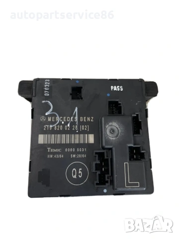 Контролен модул за задна лява врата 3.2 CDI за Mercedes CLS W219 3.2 CDI (2009) 2198200226