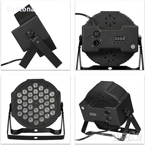 LED мини парти лампа MINI PAR 36 лампи, снимка 4 - Други - 37383203