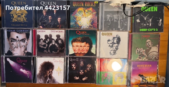 Колекция Queen (Adam Lambert, Freddie Mercury, Brian May, Roger Taylor) - 21 албума