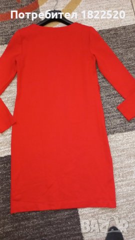 Елегантна червена рокля Vanilia, снимка 5 - Рокли - 39037274