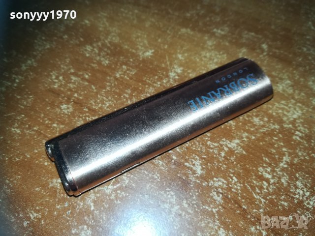 метална запалка sobranie gold 0201211709, снимка 2 - Колекции - 31279111