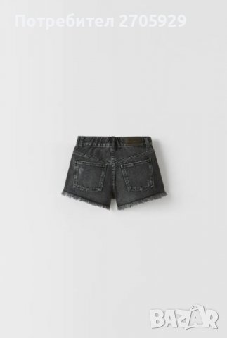 Нови Zara дънкови къси панталони, размер 9 г. (134 см), снимка 2 - Детски къси панталони - 40175715