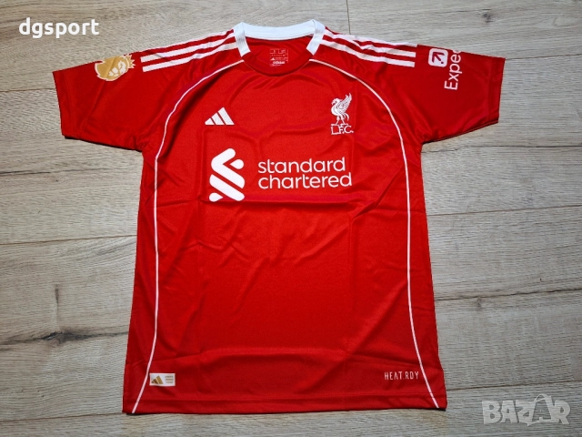 Футболна фланелка на Ливърпул #Върджил Ван Дайк #4#сезон 25/26!, снимка 2 - Футбол - 52156100
