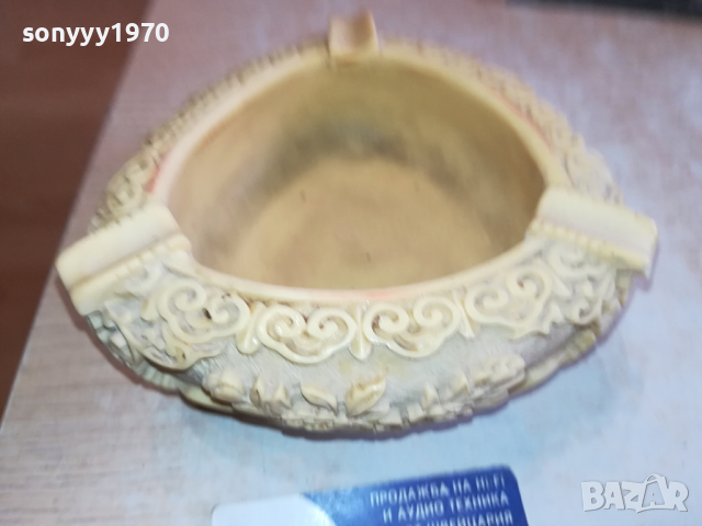 МАСИВЕН ПЕПЕЛНИК ОТ ФРАНЦИЯ 1003241654, снимка 4 - Антикварни и старинни предмети - 44698210