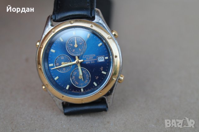 Мъжки часовник ''Citizen'' хронограф WR50, снимка 3 - Мъжки - 42795724
