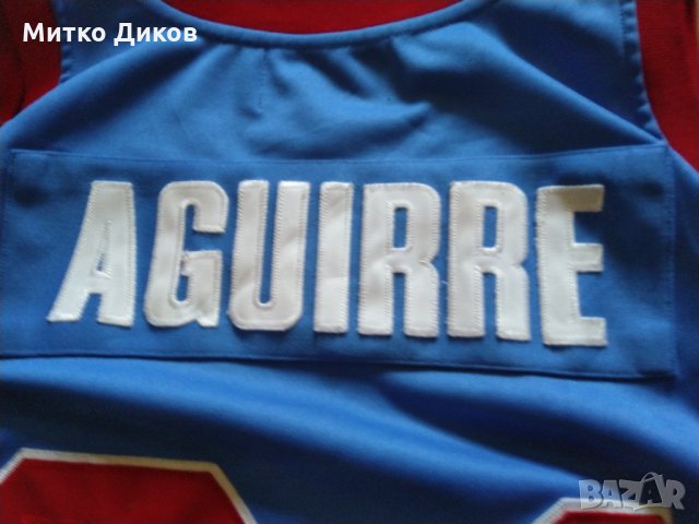 Баскетболна тенсика Depaul Blue Demons #24 Mark Aguirre  Хардууд легенди размер ХХЛ          , снимка 10 - Баскетбол - 34464700