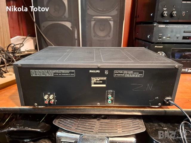 Продава се триглав дек Philips FC-950. , снимка 7 - Декове - 53276360