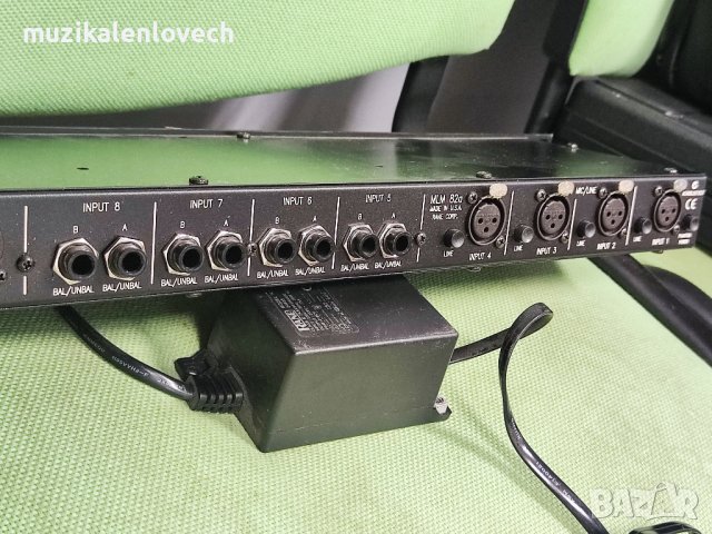 Rane MLM82A 8 Channel 19" Rackmountable Mic/Line Mixer - РАК АУДИО МИКСЕР, снимка 5 - Ресийвъри, усилватели, смесителни пултове - 42192211