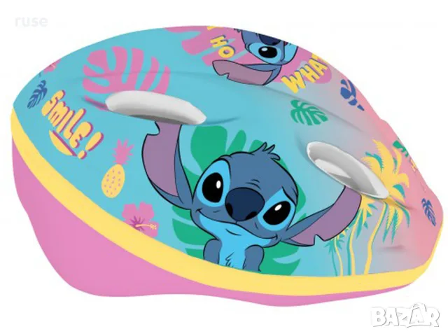 НОВИ! Детска каска за велосипед Стич Disney STITCH, снимка 2 - Детски велосипеди, триколки и коли - 55857457