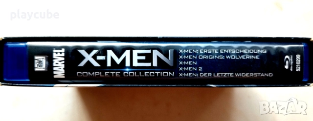 X-MEN - 5 Movie Collection - 5 Blu-Ray (5 диска), снимка 7 - Blu-Ray филми - 51704073