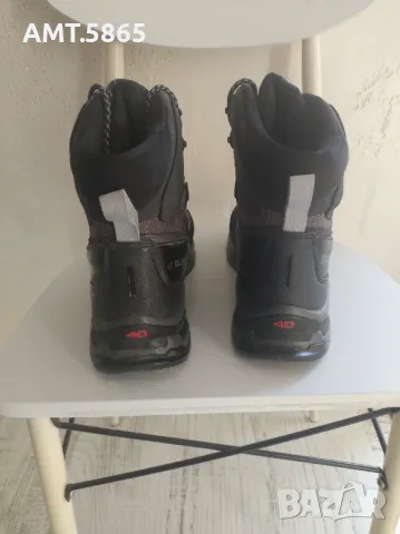 Мъжки кожени туристически обувки Salomon Quest 04 (№ 44), снимка 5 - Други - 50401086