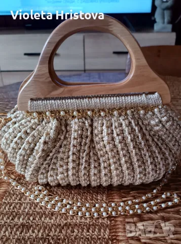 Дамска чанта перла