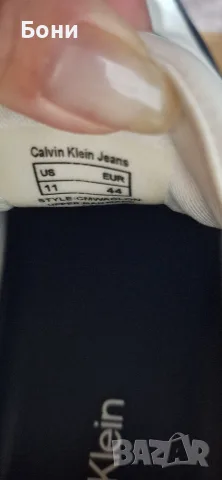 Продавам мъжки кецове Calvin Klein, номер 44,стелка 29 см, снимка 5 - Кецове - 56227643
