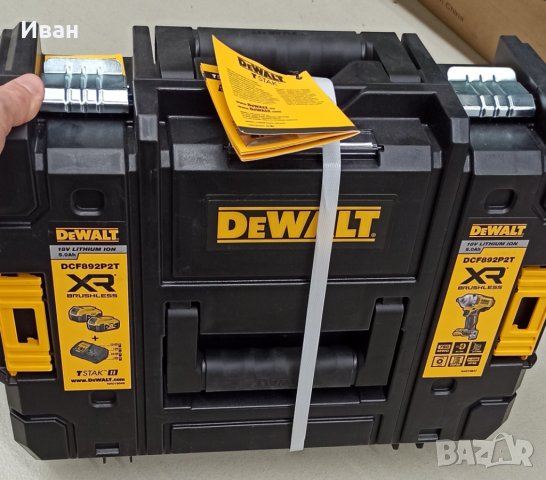 Нови, запечатани с 3 г. гаранция!!! Акумулаторен винтоверт Dewalt DCF892P2T 18V XR, снимка 2 - Винтоверти - 42391720