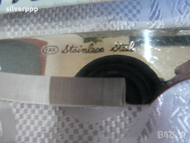  YAX Serrated Knife Wood Handle Japan , снимка 2 - Други ценни предмети - 29290685