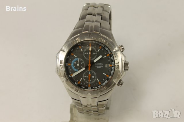 LASITA Chronograph Мъжки Стоманен Кварцов Часовник, снимка 2 - Мъжки - 38216934