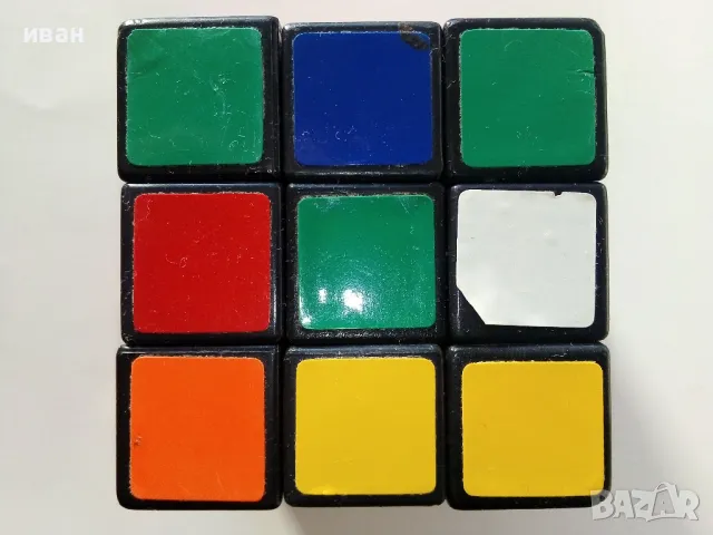 Стар оригинален Рубик Куб, снимка 4 - Други ценни предмети - 49598221