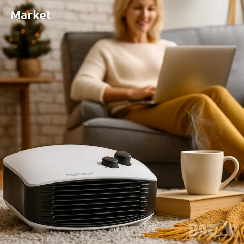 Вентилаторна печка Diplomat P7, 1800W