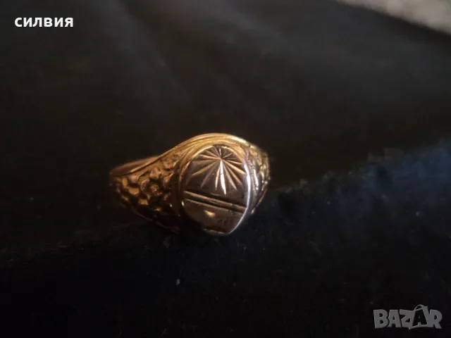 дамски златен пръстен, снимка 2 - Пръстени - 48526963