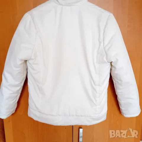 Бяло зимно яке, снимка 8 - Якета - 47915569