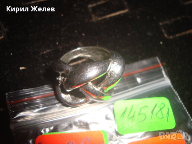 ВИНТИДЖ ФЕШЪН АРТ ПОСРЕБРЕН ПРЪСТЕН ДИЗАЙНЕРСКИ 14518, снимка 3 - Пръстени - 31309582