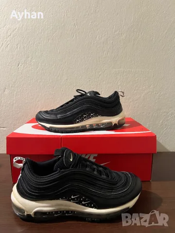 Nike Air Max 97 LX Black/White – 38 / 24 см, снимка 2 - Маратонки - 56155852