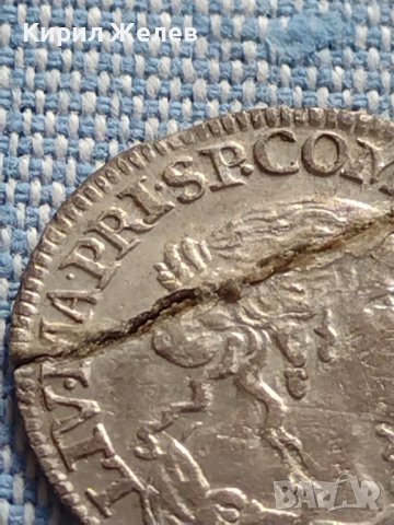 Сребърна монета 1666г. Луйджино Тосароло рядка за КОЛЕКЦИОНЕРИ 23924, снимка 4 - Нумизматика и бонистика - 42887508