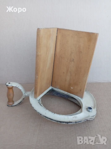 Винтидж нож,гилотина RAADVAD за хляб , снимка 6 - Антикварни и старинни предмети - 51333505