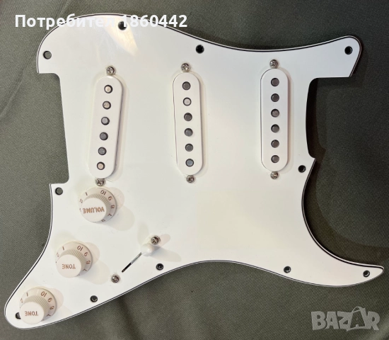 Оборудван пикгард Fender Stratocaster MIM 2022