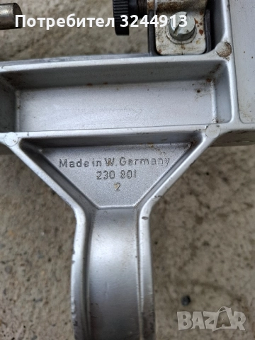 Немска стойка за бормашина AEG BST 717, снимка 10 - Бормашини - 52347606