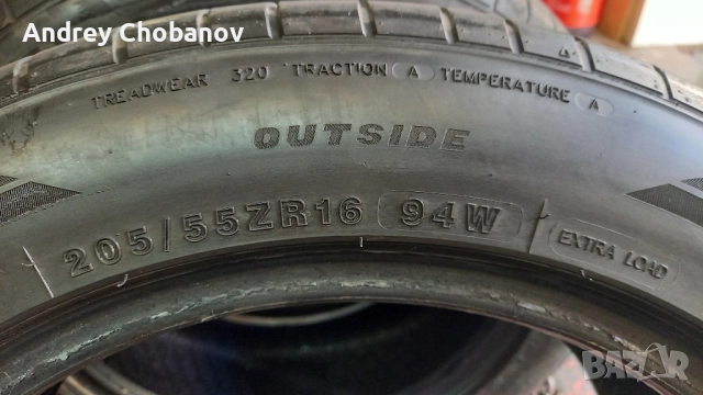 205/55/16 XL усилени с борд, снимка 4 - Гуми и джанти - 51953267