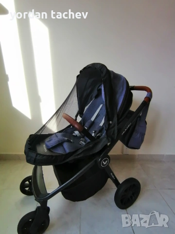 Детска количка с кош за пеленаче и летен кош, снимка 7 - Детски колички - 53380696