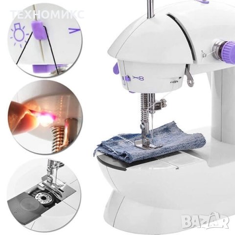 Мини шевна машина с масичка , снимка 7 - Шевни машини - 42093842