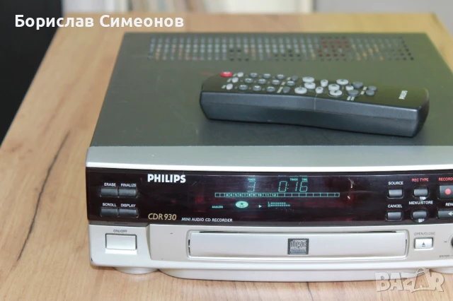 Philips cdr-930, снимка 2 - Ресийвъри, усилватели, смесителни пултове - 50674081