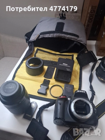 Nikon D5100 + 55-200mm + аксесоари | 17K кадъра | Отличен, снимка 9 - Камери - 53936907