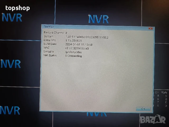 НОВ 8 канален POE NVR REVODATA POE4008ES, подържа 8 x 5MP IP камери и до 10TB SSD/HDD, снимка 15 - Комплекти за видеонаблюдение - 50502563