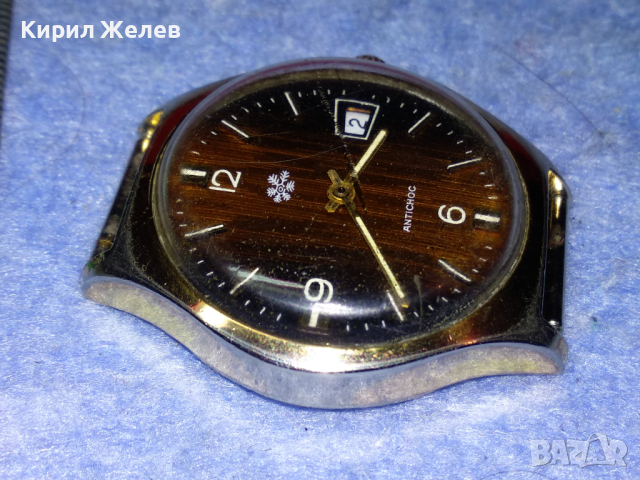 СТАР КРАСИВ РЯДЪК КОЛЕКЦИОНЕРСКИ ПОЗЛАТЕН НЕМСКИ МЕХАНИЧЕН ЧАСОВНИК ФУНКЦИОНИРАЩ 43931, снимка 10 - Антикварни и старинни предмети - 44771116