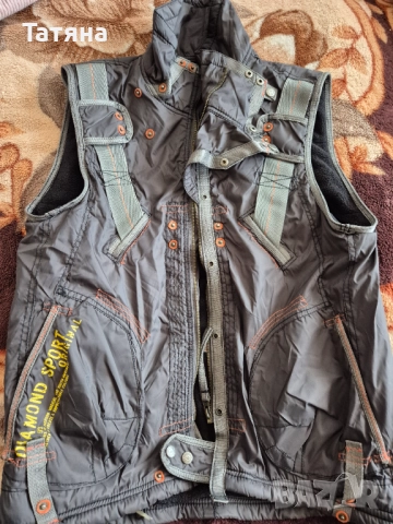 Мъжки елек,М, снимка 2 - Якета - 52038442