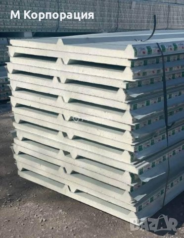 Сандвич панел за стена и покрив Дебелини от 30мм до 100мм цени от 29,99лв , снимка 6 - Декорация за дома - 44288383